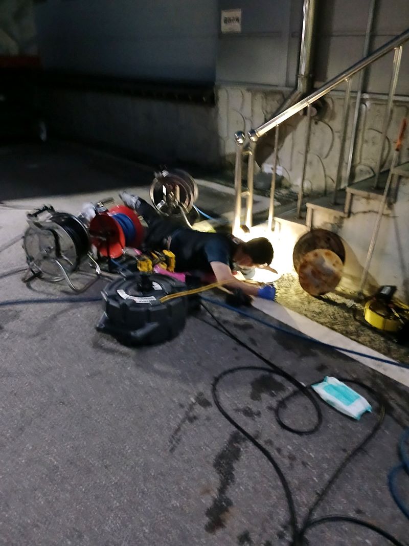 고압 세척 7