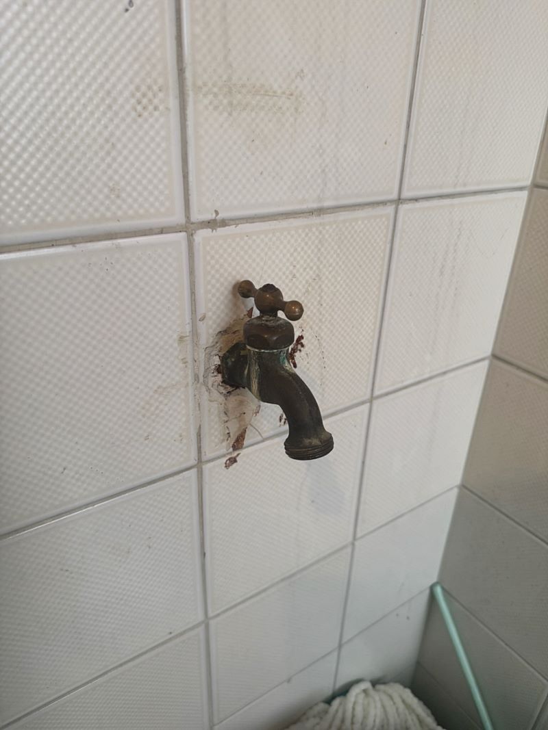 청양읍 학당리 배관 세척 작업